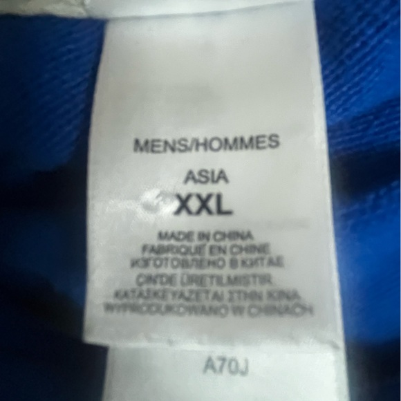 THE NORTH FACE Men's Vibrant Blue Hoodie - Picture 7 of 11